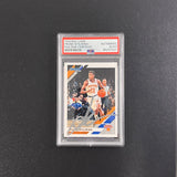 2019-20 Panini Donruss #136 Frank Ntilikina Signed Card AUTO PSA Slabbed Knicks