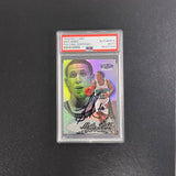 1997 ShowTime Mike Bibby Signed Card AUTO PSA Slabbed RC Grizzlies