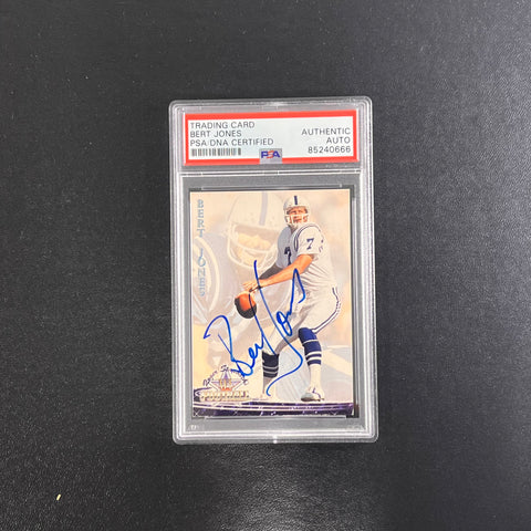 1994 Ted Williams #5 Bert Jones Signed Card AUTO PSA Slabbed Colts