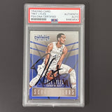 2014-2015 Panini Contenders Draft Picks #46 Trey Lyles Signed AUTO PSA Slabbed Kentucky