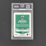 2020-21 Panini Donruss #107 Duncan Robinson Signed Card AUTO PSA Slabbed Heat