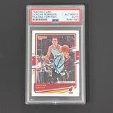 2020-21 Panini Donruss #158 Duncan Robinson Signed Card PSA Slabbed Heat