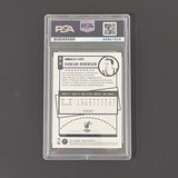 2021-22 NBA Hoops #30 Duncan Robinson Signed Card PSA Slabbed Heat