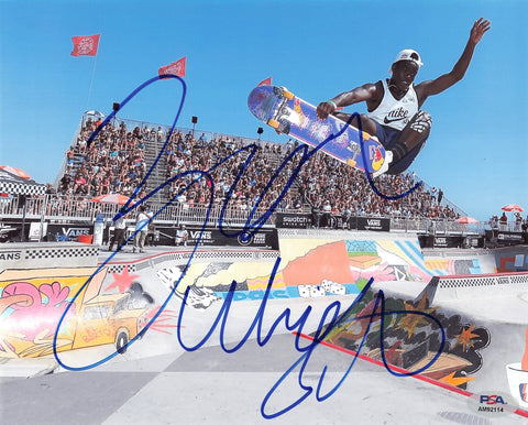 Zion Wright signed 8x10 photo PSA/DNA Autographed