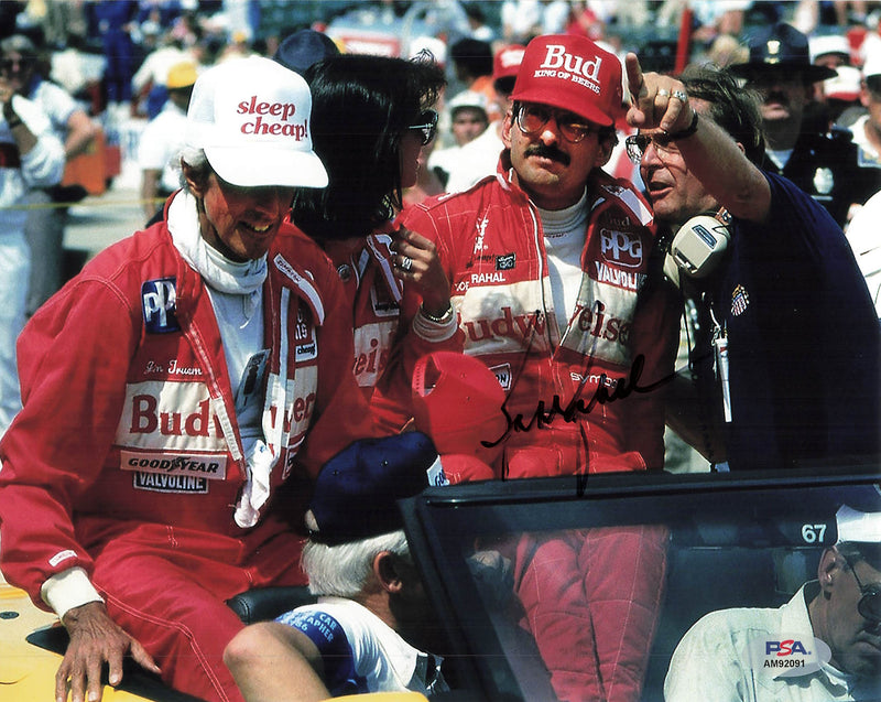 Bobby Rahal signed 8x10 photo PSA/DNA Autographed