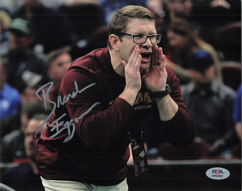 Brandon Eggum signed 8x10 photo PSA/DNA Autographed Minnesota