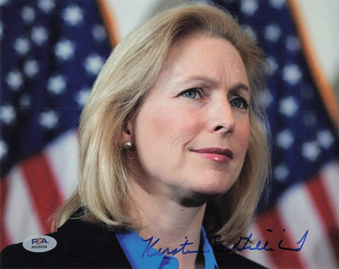 Kristen Gillibrand signed 8x10 photo PSA/DNA Autographed