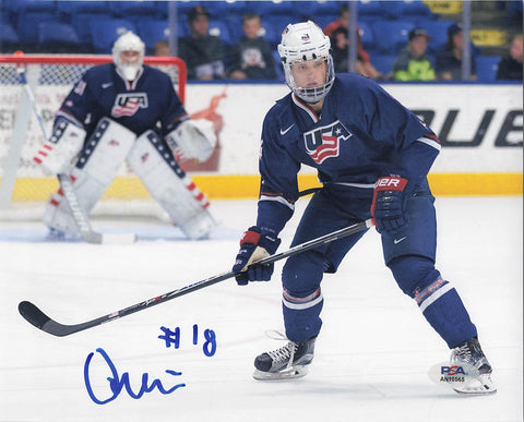 Oliver Wahlstrom signed 8x10 photo PSA/DNA Autographed