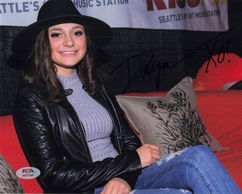 Daya signed 8x10 photo PSA/DNA Autographed Singer
