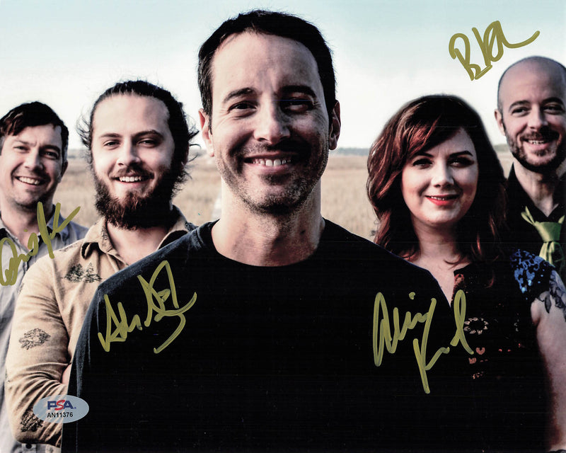 Yonder Mountain String Band signed 8x10 photo PSA/DNA Autographed