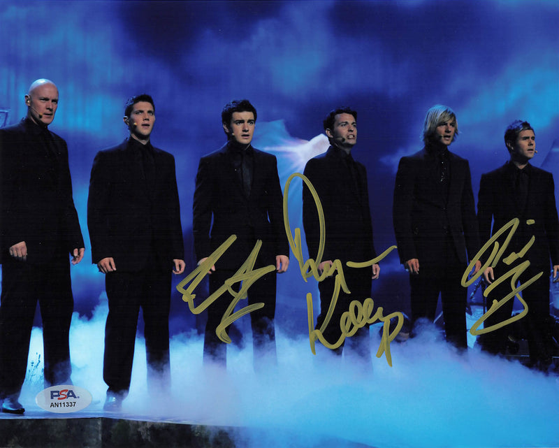 Celtic Thunder signed 8x10 photo PSA/DNA Autographed