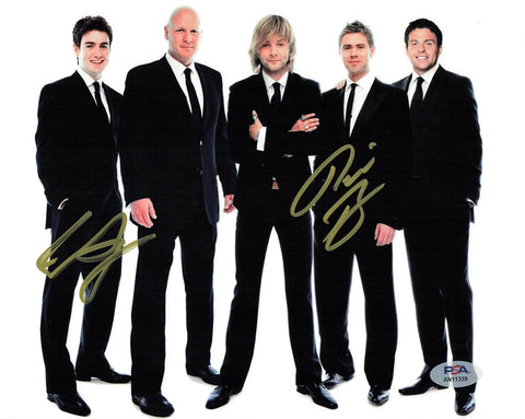 Neil Byrne and Emmit Cahill signed 8x10 photo PSA/DNA Autographed Musician