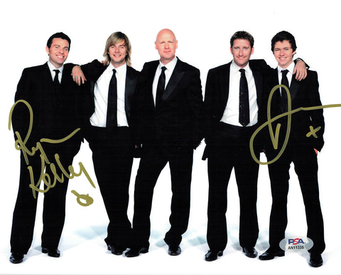 Ryan Kelly and Damian McGinty signed 8x10 photo PSA/DNA Autographed Celtic Thunder
