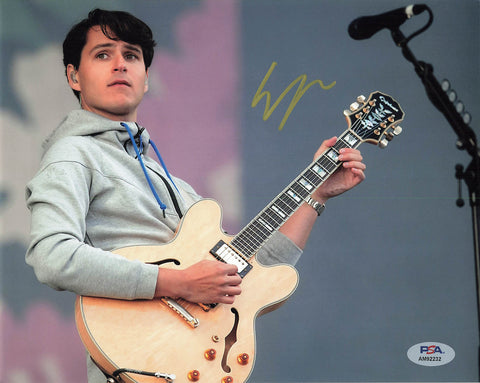 Ezra Koenig signed 8x10 photo PSA/DNA Autographed