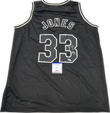 TRE JONES signed jersey PSA/DNA San Antonio Spurs Autographed