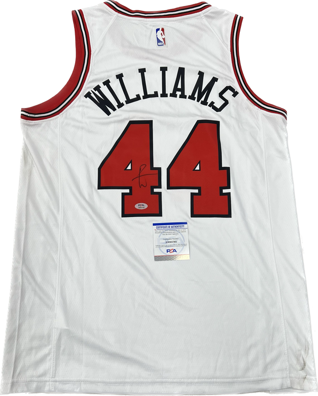Patrick Williams signed jersey PSA/DNA Chicago Bulls Autographed