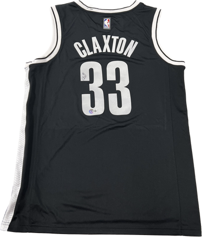 Nic Claxton Signed Jersey PSA/DNA Brooklyn Nets Autographed