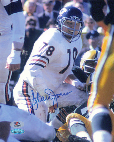 Stan Jones Signed 8x10 photo PSA/DNA Chicago Bears Autographed