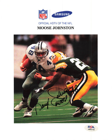 Darryl Johnston signed 8x10 photo PSA/DNA Autographed