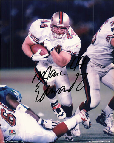 Marc Edwards signed 8x10 photo PSA/DNA San Francisco 49ers Autographed