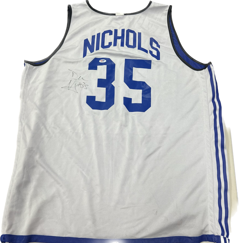 Demetris Nichols signed jersey PSA/DNA Chicago Bulls Autographed