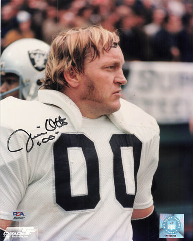 Jim Otto signed 8x10 photo PSA/DNA Oakland Raiders Autographed