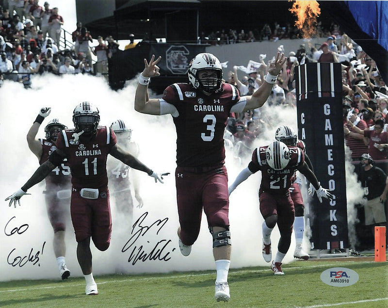 Ryan Hilinski signed 8x10 photo PSA/DNA Autographed