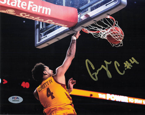 GEORGE CONDITT signed 8x10  photo PSA/DNA Iowa State Cyclones Autographed