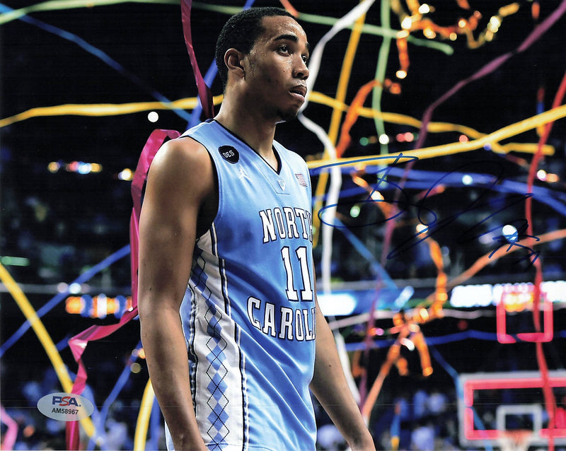 BRICE JOHNSON signed 8x10 photo PSA/DNA North Carolina Autographed