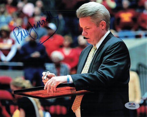 Bill Fennelly signed 8x10  photo PSA/DNA Iowa State Cyclones Autographed