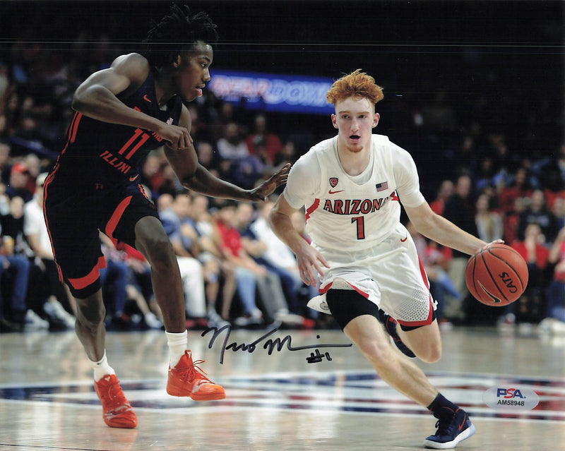 NICO MANNION signed 8x10 photo PSA/DNA Arizona Wildcats Autographed