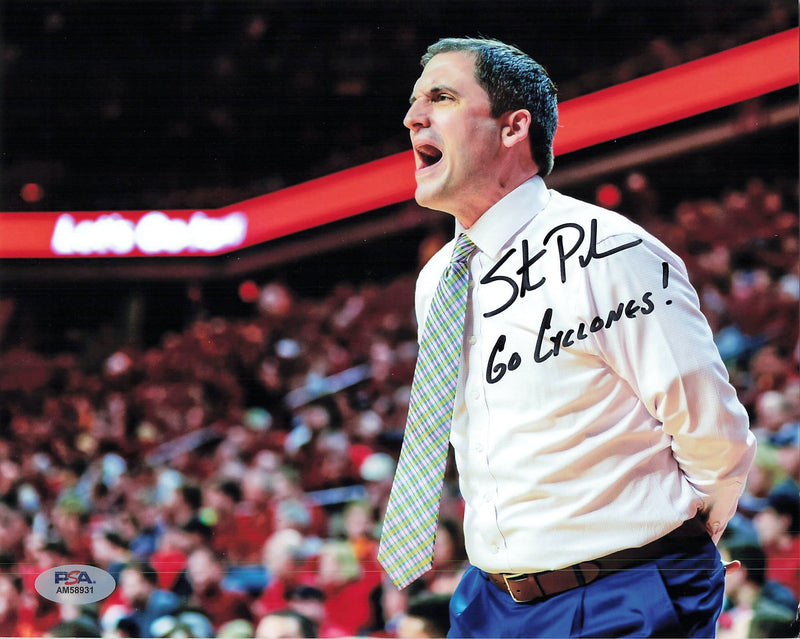 Steve Prohm signed 8x10  photo PSA/DNA Iowa State Cyclones Autographed