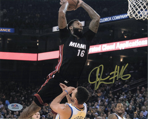 James Johnson signed 8x10 photo PSA/DNA Miami Heat Autographed