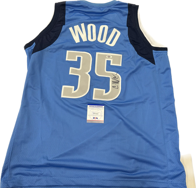 Christian Wood signed jersey PSA/DNA Dallas Mavericks Autographed