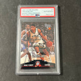 1997 Basketball Rookies #1 Tim Duncan Signed Card AUTO PSA/DNA Slabbed Autographed Spurs