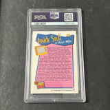 1991 NBA Hoops Inside Stuff #303 Reggie Miller Signed Card AUTO PSA Slabbed Pacers