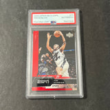 2005 Upper Deck ESPN #77 Tim Duncan Signed Card AUTO PSA/DNA Slabbed Autographed Spurs