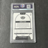 2020-21 NBA Hoops #135 Derrick Favors Signed Card AUTO PSA Slabbed Pelicans