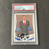 2004-05 Topps Basketball #225 Devin Harris Signed Card AUTO 10 PSA Slabbed RC Mavericks