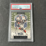 2001 Fleer #79 Tiki Barber signed card PSA Auto Slabbed Giants