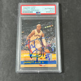 2010-11 Donruss #33 Jarrett Jack Signed Card AUTO PSA Slabbed Hornets'