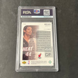 2001 Upper Deck Pros and Prospects #44 Brian Grant Signed Card AUTO PSA Slabbed Heat