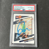 2021-22 Panini Donruss #78 Jaden McDaniels Signed Card AUTO PSA/DNA Slabbed Timberwolves