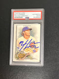 2022 Topps Allen & Ginter The World's Champions #350 Nico Hoerner Signed Card PSA Slabbed AUTO Cubs