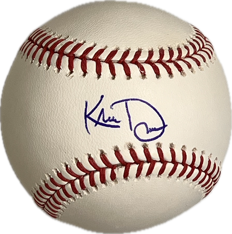 Khris Davis Signed Baseball PSA/DNA Oakland Athletics Autographed