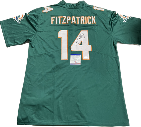 Ryan Fitzpatrick signed Jersey PSA/DNA Miami Dolphins Autographed