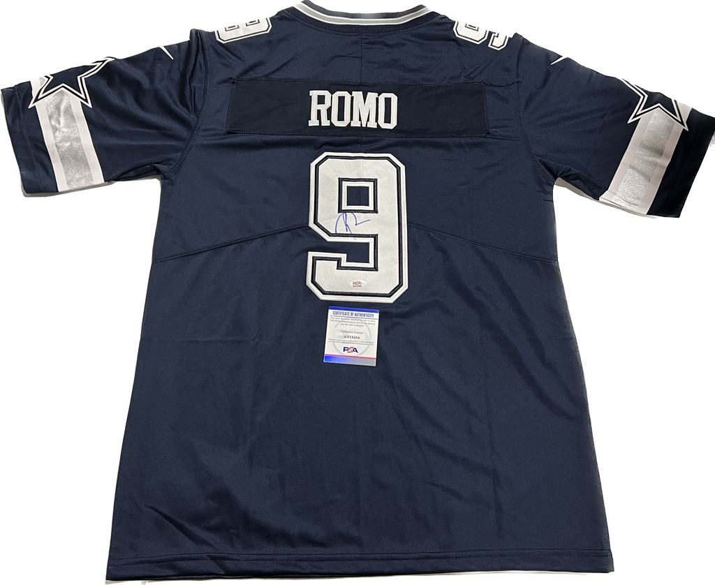 Tony Romo signed Jersey PSA/DNA Dallas Cowboys Autographed – Golden State  Memorabilia