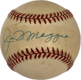 Joe Dimaggio signed baseball PSA Autographed Yankees