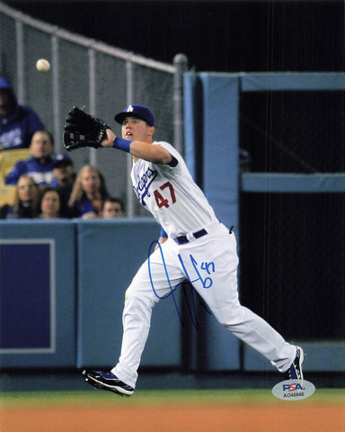 Jerry Sands signed 8x10 photo PSA/DNA Los Angeles Dodgers Autographed