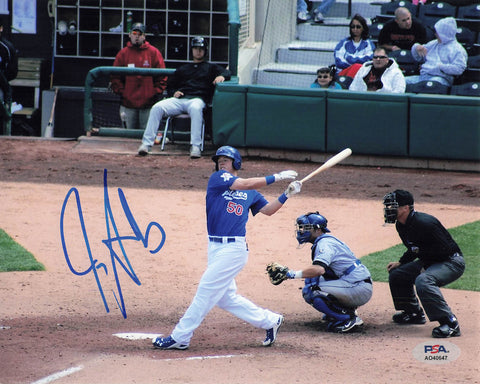 Jerry Sands signed 8x10 photo PSA/DNA Los Angeles Dodgers Autographed